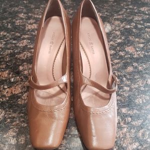 Brown Leather Kelly and Kate shoes
